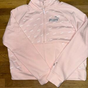 Puma Light Pink Hoodie